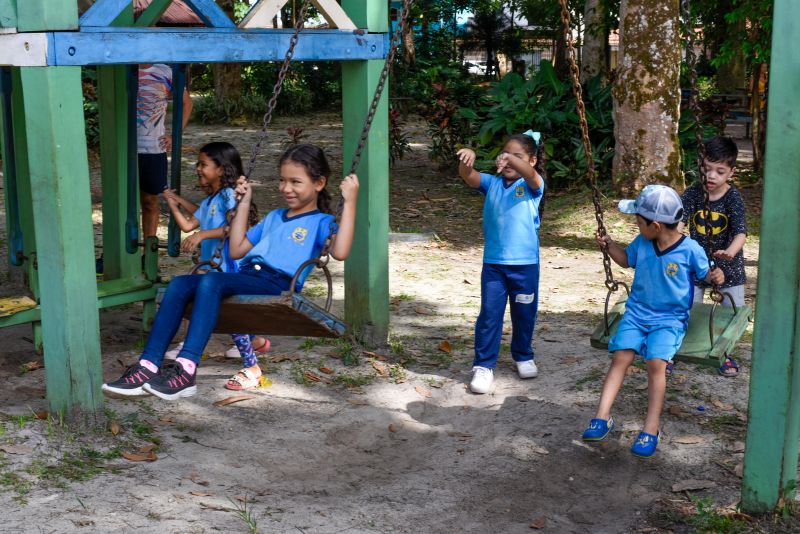 Atividades alusiva ao Dia da Árvore no parque Seringal