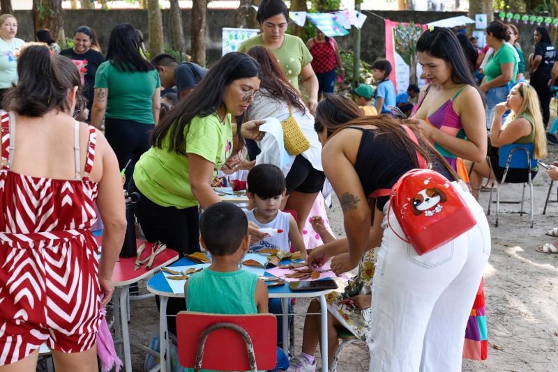 Atividades alusiva ao Dia da Árvore no parque Seringal