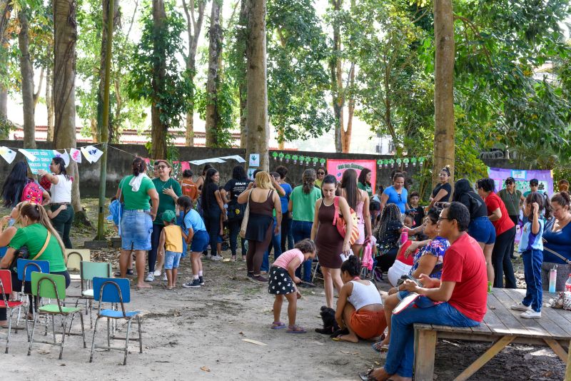 Atividades alusiva ao Dia da Árvore no parque Seringal