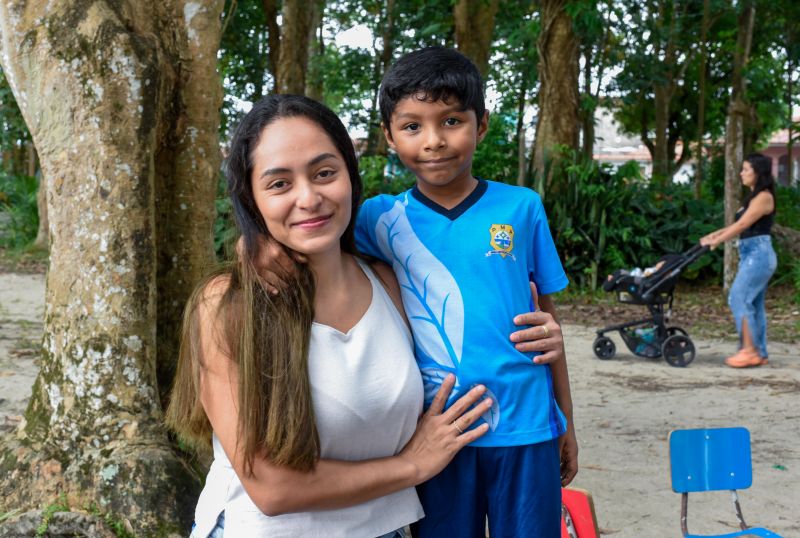Atividades alusiva ao Dia da Árvore no parque Seringal