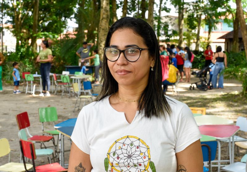 Atividades alusiva ao Dia da Árvore no parque Seringal