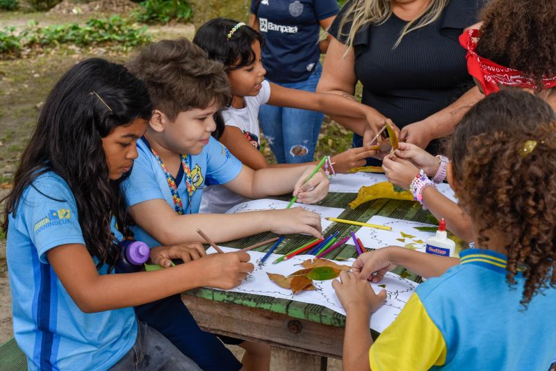 Atividades alusiva ao Dia da Árvore no parque Seringal