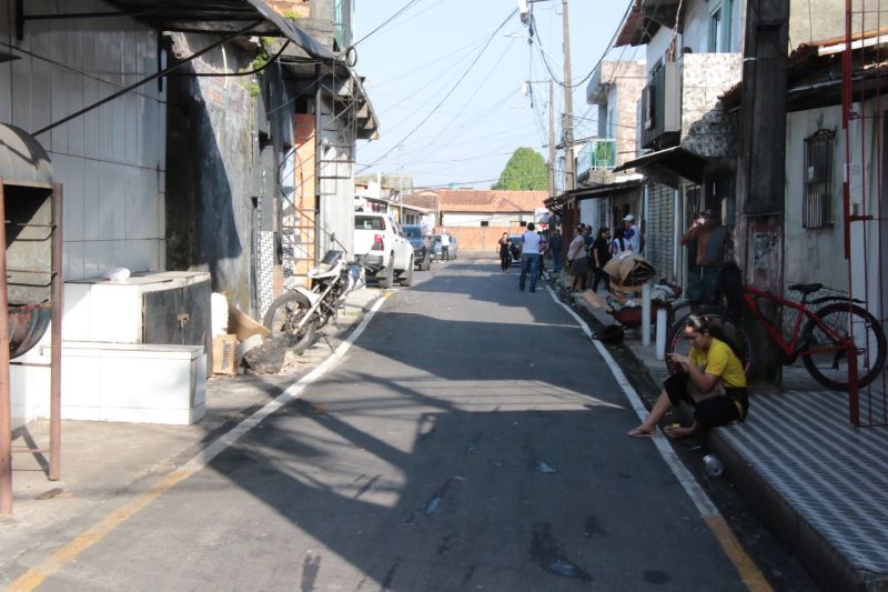 Inauguração Asfáltica da rua Alvorada no PAAR