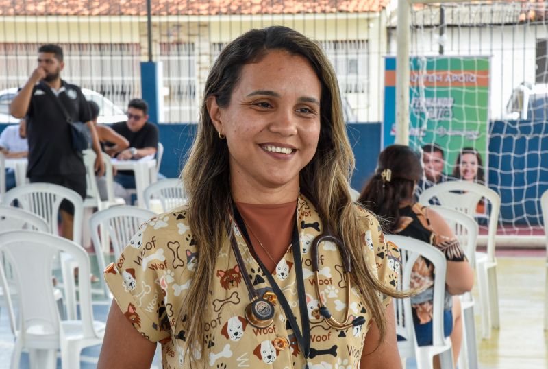 Programa Vet Ananin na Praça São Francisco de Assis na Cidade Nova Il