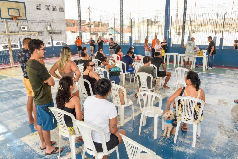 Programa Vet Ananin na Praça São Francisco de Assis na Cidade Nova Il