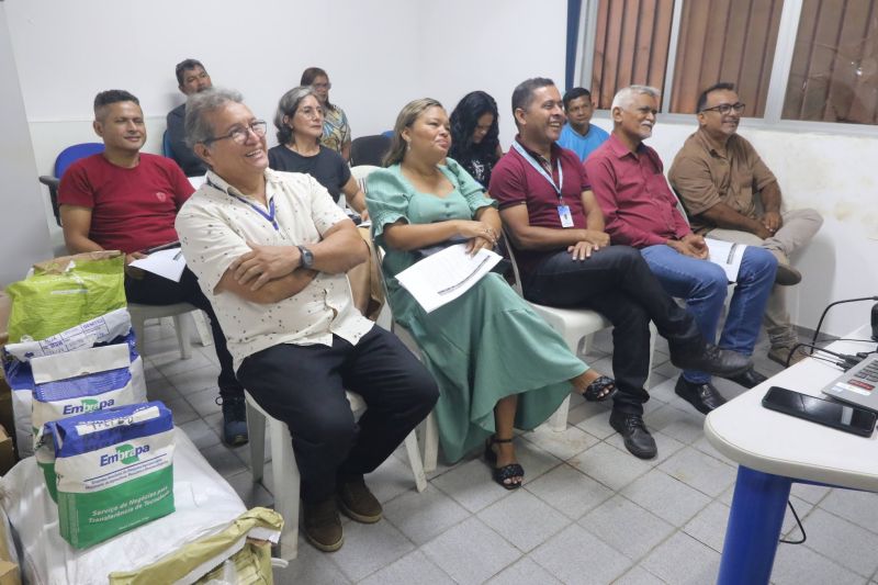 Visita técnica ao sisteminha na Embrapa