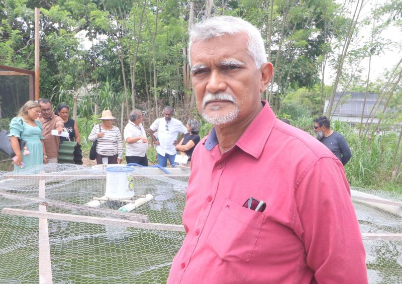 Visita técnica ao sisteminha na Embrapa