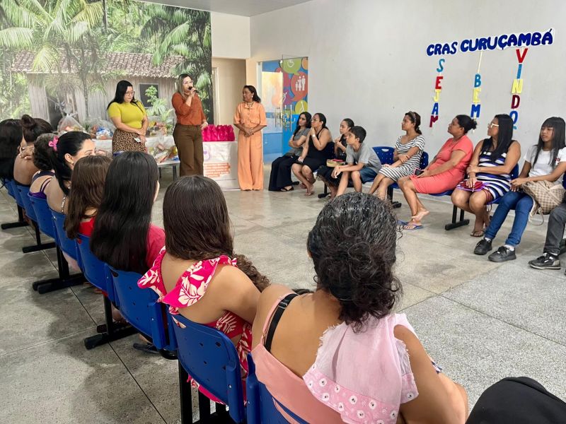 Entrega de benefício eventual no CRAS Curuçambá