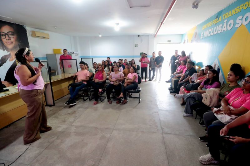 Mês Outubro Rosa no CIP Ananindeua