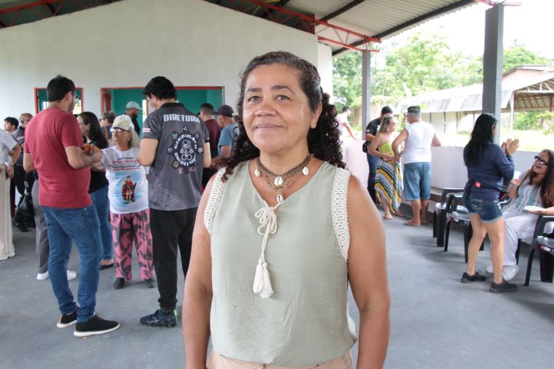 Inauguração da Biblioteca das Ilhas na comunidade Nova Esperança na Ilha João Pilatos