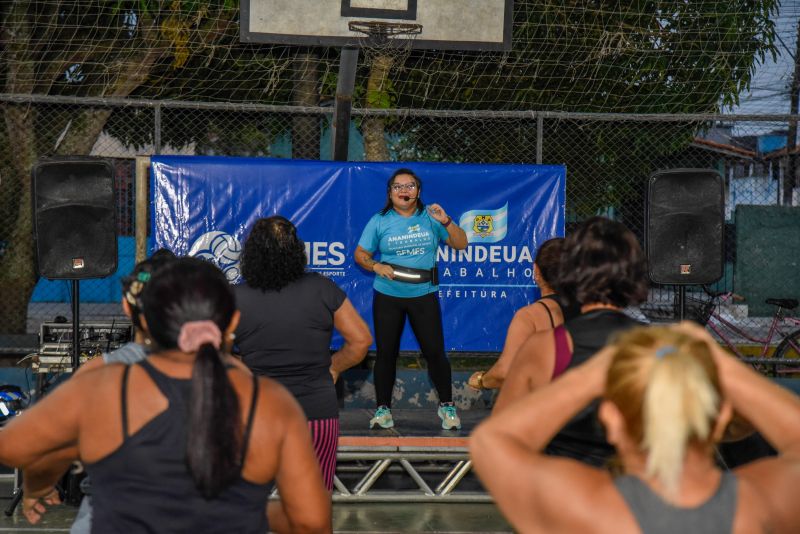 Projeto cidade saúde na quadra do conjunto Geraldo Palmeira no Distrito Industrial