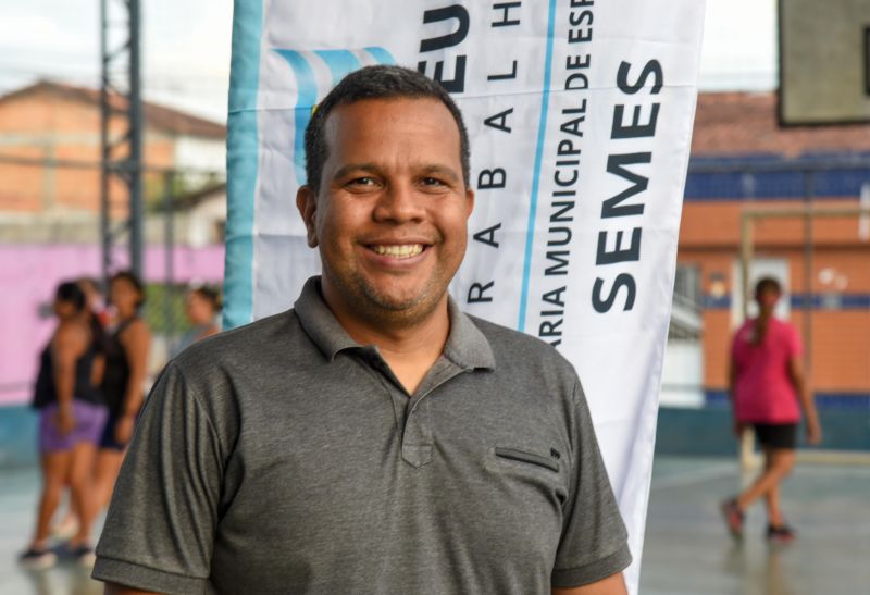 Projeto cidade saúde na quadra do conjunto Geraldo Palmeira no Distrito Industrial