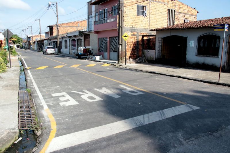 Inauguração asfáltica de ruas do PAAR, Alameda Maloca, Califórnia e Santa Rosa