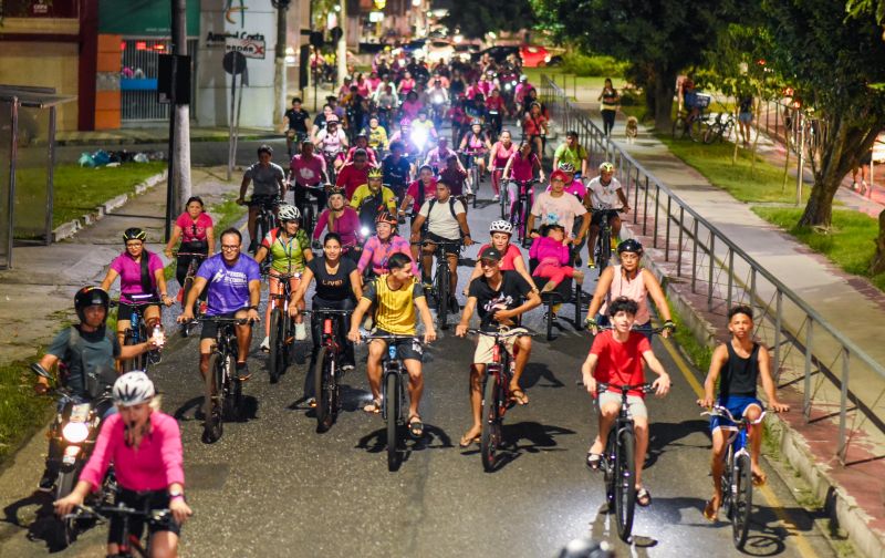 Ciclotur com saída e chegada da praça da Bíblia na Cidade Nova