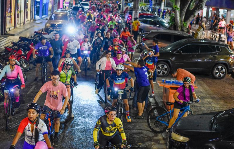 Ciclotur com saída e chegada da praça da Bíblia na Cidade Nova
