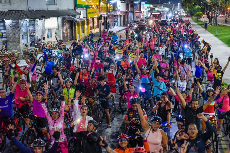 Ciclotur com saída e chegada da praça da Bíblia na Cidade Nova