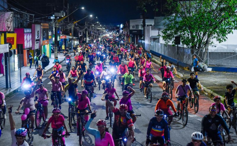 Ciclotur com saída e chegada da praça da Bíblia na Cidade Nova