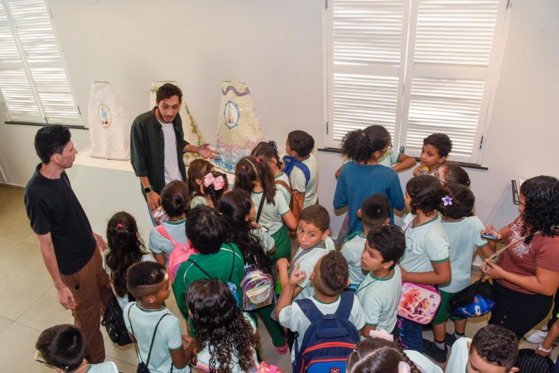 Visita guiada no parque Vila Maguary dos alunos da escola Gregório de Almeida Brito