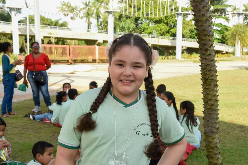 Visita guiada no parque Vila Maguary dos alunos da escola Gregório de Almeida Brito