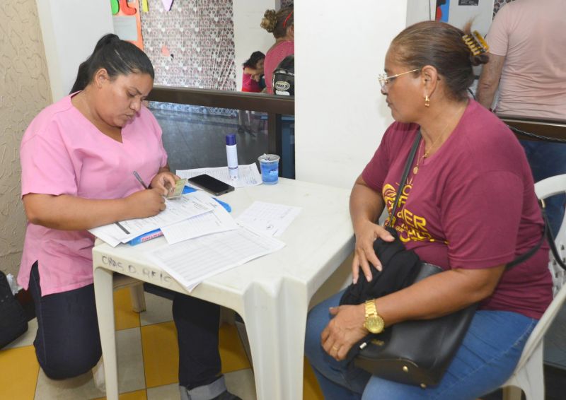 Ação para atendimento de saúde, jurídico e social no CRAS Daniel Reis