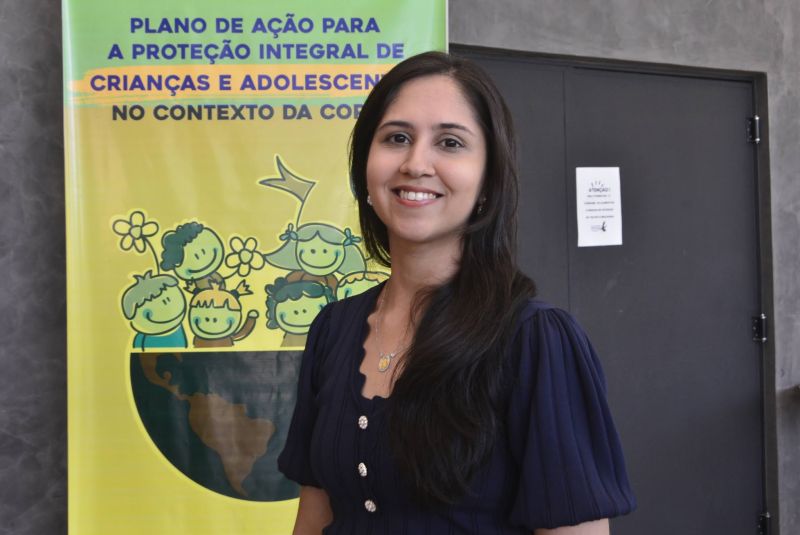 Lançamento do plano de Ação de Proteção da Criança e do Adolescente do Município de Ananindeua, durante a COP no teatro municipal de Ananindeua