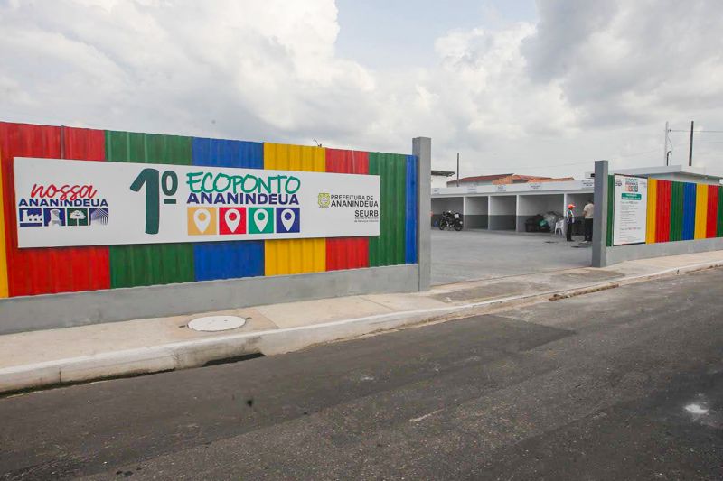 Inauguração do Primeiro Ecoponto Misto de Ananindeua na Cidade Nova Vl