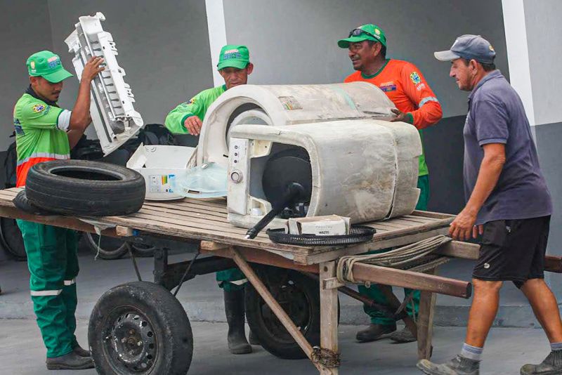 Inauguração do Primeiro Ecoponto Misto de Ananindeua na Cidade Nova Vl
