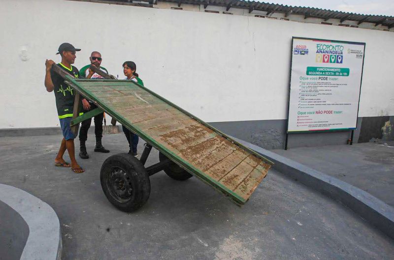 Inauguração do Primeiro Ecoponto Misto de Ananindeua na Cidade Nova Vl