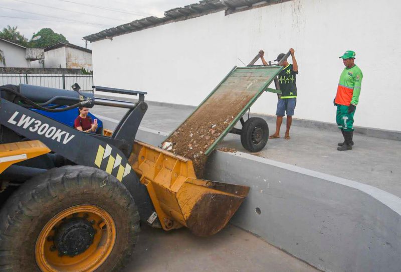 Inauguração do Primeiro Ecoponto Misto de Ananindeua na Cidade Nova Vl