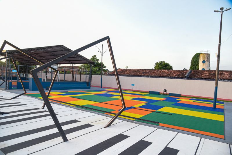 Praça Parque das Águas e Casa da Cultura em Águas Lindas