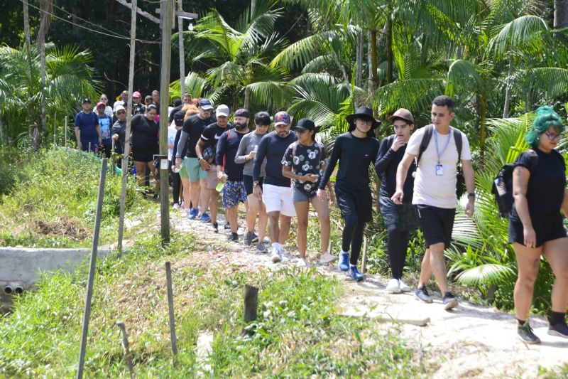 3ª Ecotrilha Ambiental com saída da Marina Canto da Ilha