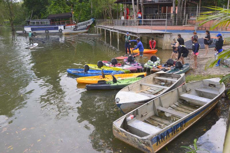 3ª Ecotrilha Ambiental com saída da Marina Canto da Ilha