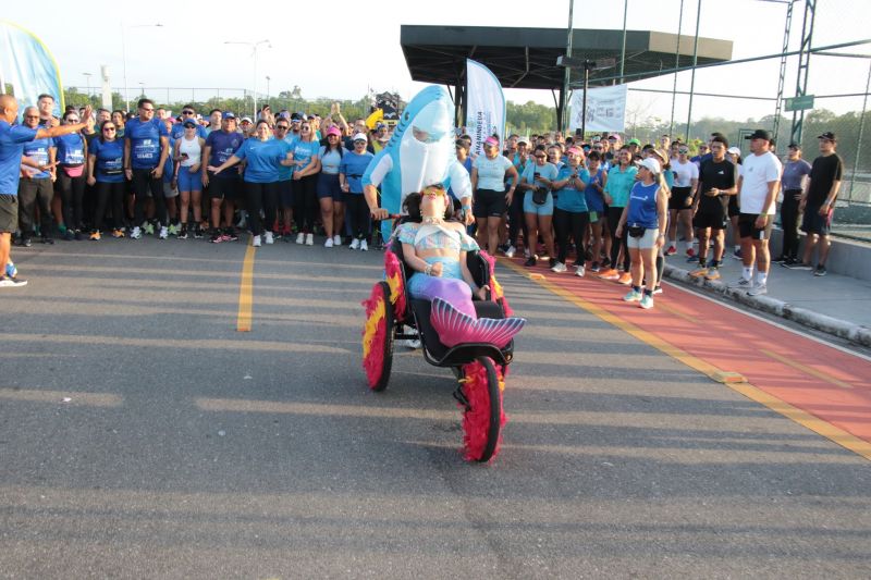 Treinão de corrida na orla de Ananindeua