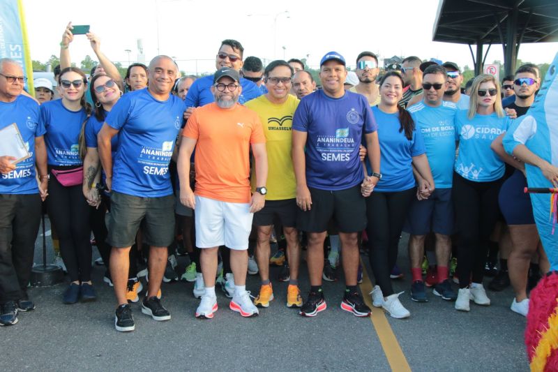 Treinão de corrida na orla de Ananindeua