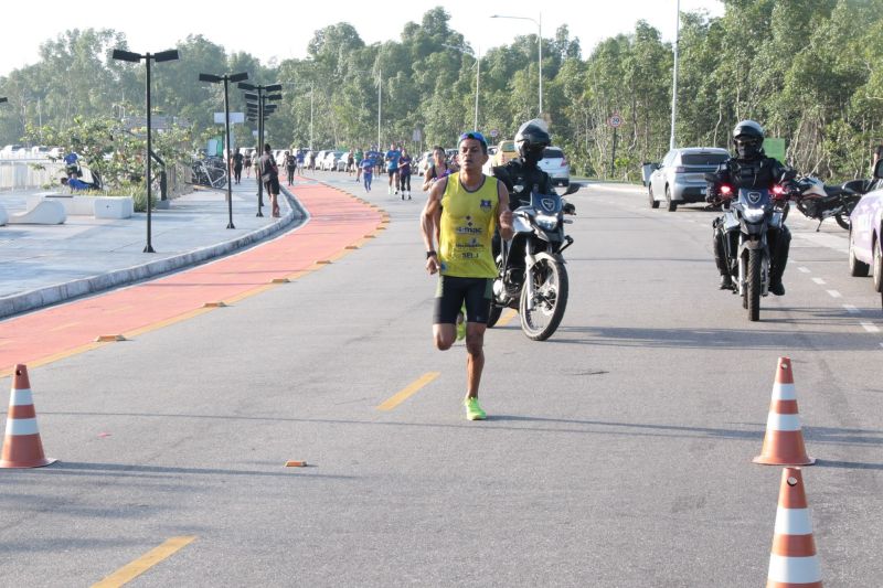 Treinão de corrida na orla de Ananindeua