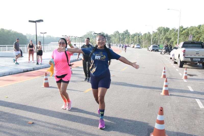 Treinão de corrida na orla de Ananindeua