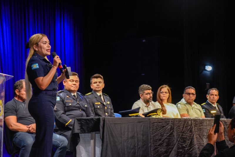 Aula Inaugural de capacitação do porte institucional no teatro Municipal