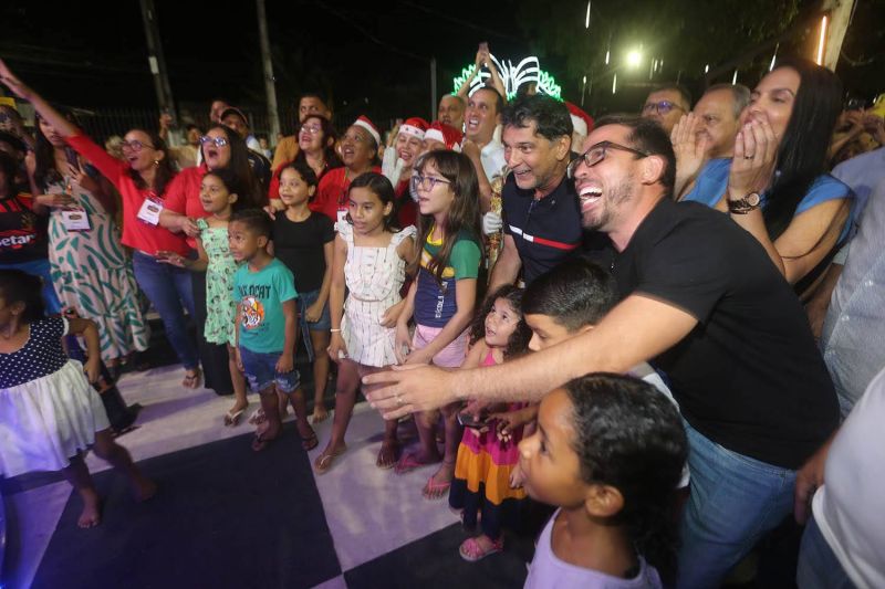 Abertura Natal do Amor no lado Sul Parque das Águas em Águas Lindas