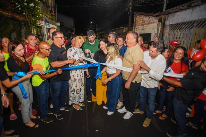 Inauguração da requalificação das vias 
