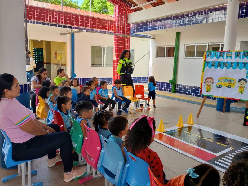 Atividades de trãnsito foram realizadas.