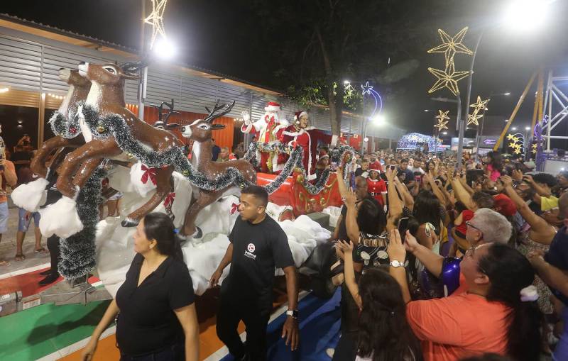 Trenó do papai Noel.