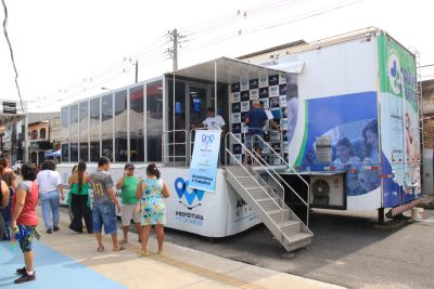galeria: Ação Prefeitura em Movimento no canteiro do PAAR