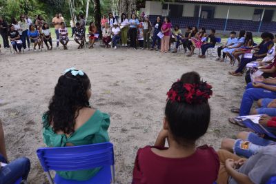 galeria: Prevenção da gravidez na adolescência na ilha João Pilatos na comunidade Igarapé Grande