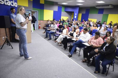 galeria: 2° Encontro Municipal de Saúde Mental de Ananindeua no auditório da faculdade Estácio