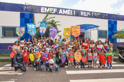 galeria: Carna Kids na escola EMEF Amélia Reis no bairro Centro