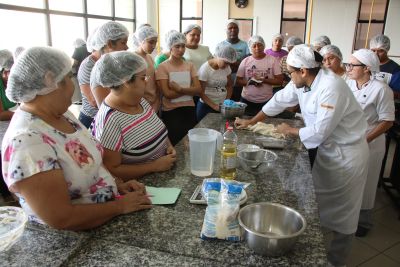 galeria: Oficina com Empreendedorismo de pizza na Cop 30