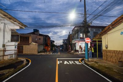 galeria: Inauguração das ruas pavimentadas, rua Dr Regis, Fé em Deus e Manoel Pioneiro na Nova Esperança bairro 40 Hrs