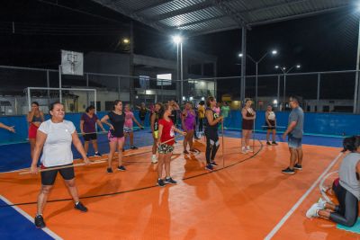 galeria: Aulão de Ritbox na praça Marcos Vinícius Leite Rodrigues no bairro 40 H