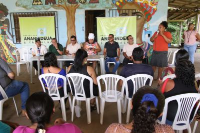 galeria: Pré-Conferência municipal de desenvolvimento rural sustentável de Ananindeua na sede do AMPQUA na comunidade do Quilombo do Abacatal