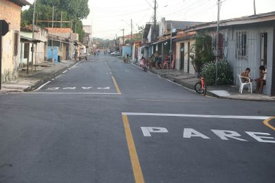 galeria: Inauguração de ruas Pavimentadas no conjunto JJB no bairro Aurá